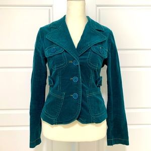 Forever 21 | Teal Corduroy Jacket